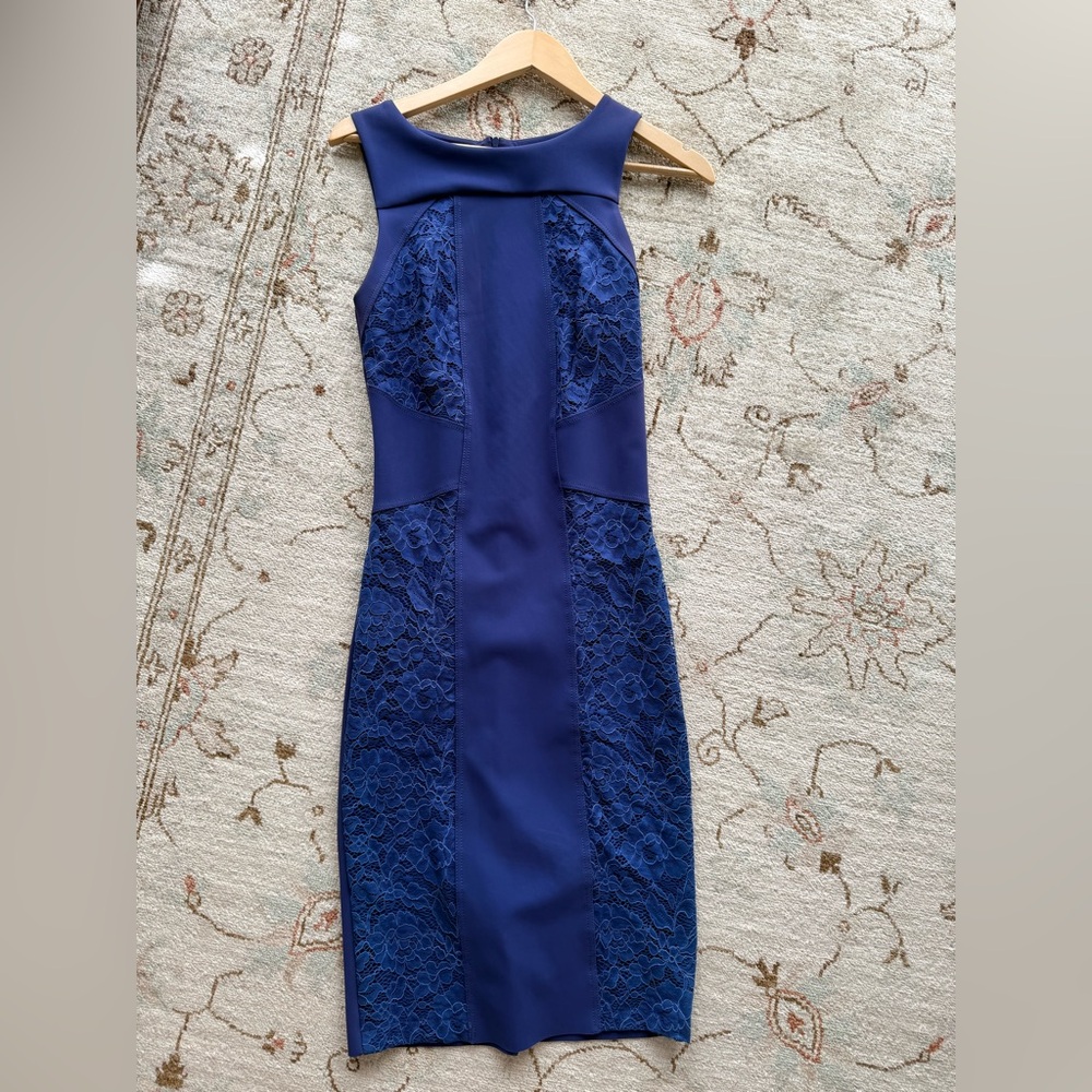 Christies à Porter Blue Shape Dress made in Italy